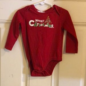 Old Navy Merry Christmas Bodysuit
